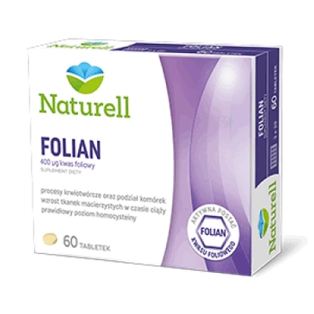 NATURELL Folian, 60 tabletek