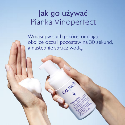 Caudalie Vinoperfect Pianka mikropeelingująca, 50 ml