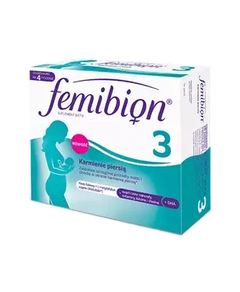 FEMIBION 3 Karmienie piersią x 28 tabletek + 28 kapsułek