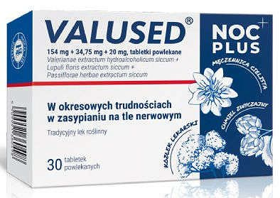 VALUSED Noc Plus, 30 tabletek