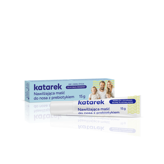 KATAREK Maść nawilżająca do nosa z prebiotykiem, 15 g