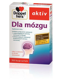 DOPPELLHERZ AKTIV dla mózgu x 30 kapsułek