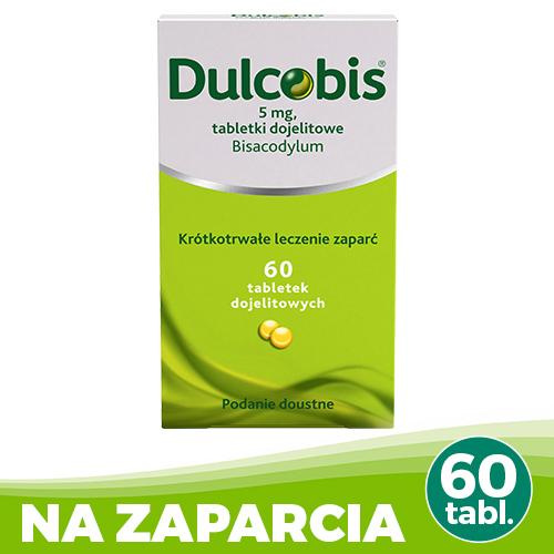 Dulcobis tabletki dojelitowe 5 mg,  60 sztuk 