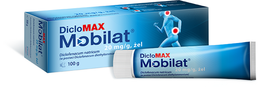Diclomax Mobilat 23,2mg/g Żel, 100 g