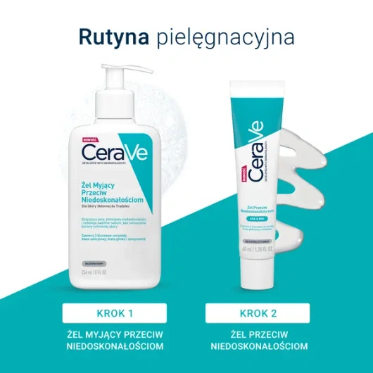 CeraVe Żel Przeciw Niedoskonałościom, 40ml
