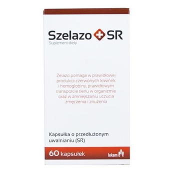 SZELAZO+SR x 60 kapsułek