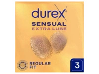 Durex Sensual Extra Lube Prezerwatywy, 3 sztuki