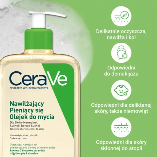 CeraVe Nawilżający Olejek do mycia, 473ml