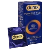 Durex Perfect Feel Premium Non-Latex Unikalne uczucie ciepła Prezerwatywy, 8 sztuk