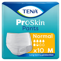Tena Pants ProSkin Normal Rozmiar M (80-110cm) Majtki Chłonne , 10 sztuk