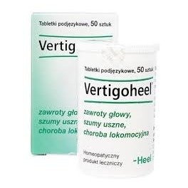 VERTIGOHEEL, 50 tabletek