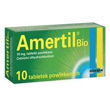 AMERTIL BIO 10 mg / 10 tabletek powlekanych