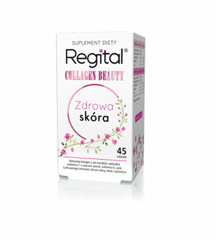 REGITAL Collagen Beauty Zdrowa Skóra, 45 tabeletek