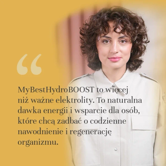 MyBestHydroBoost Smak gruszkowy, 20 tabletek musujących