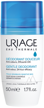Uriage Dezodorant roll-on Bez soli aluminium, 50 ml