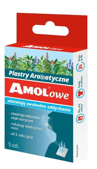 AMOLowe Plastry Aromatyczne, 5 szt.