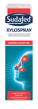 SUDAFED XYLOSPRAY aerozol do nosa, 10 ml