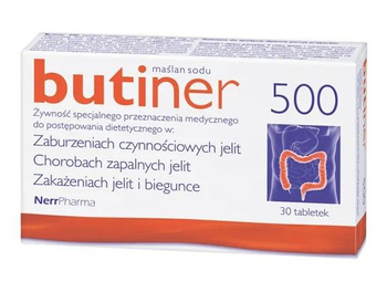 Butiner 500, 500mg, 30 tabletek