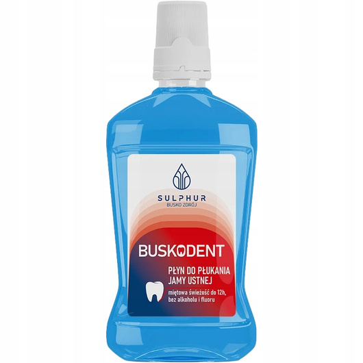 Buskodent Płyn do płukania jamy ustnej, 500 ml