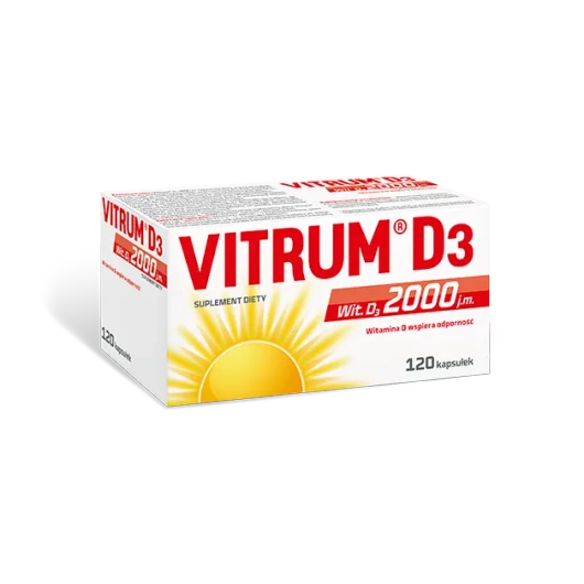 Vitrum D3 2000, 120 kapsułek