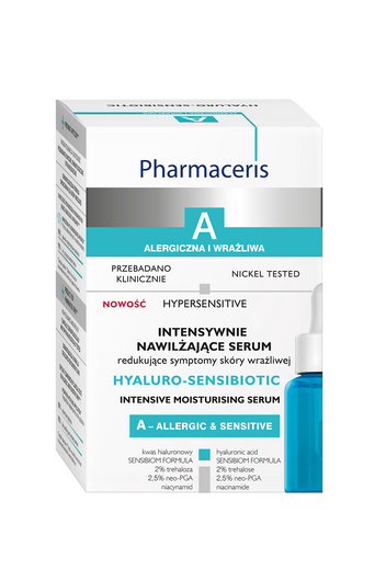 PHARMACERIS A HYALURO-SENSIBIOTIC Intensywnie nawilżające serum, 30ml