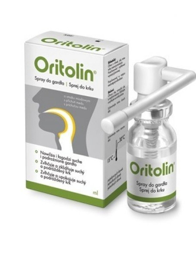 ORITOLIN spray do gardła 30 ml