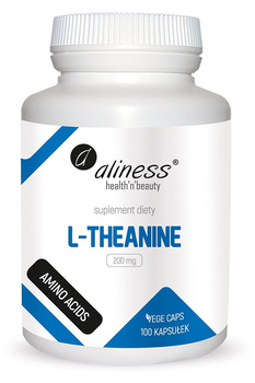 Aliness L-Theanine 200 mg, 100 kapsułek