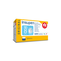 PIC Insupen Igły do penów 31G 8 mm 0,5 ml, 100 sztuk