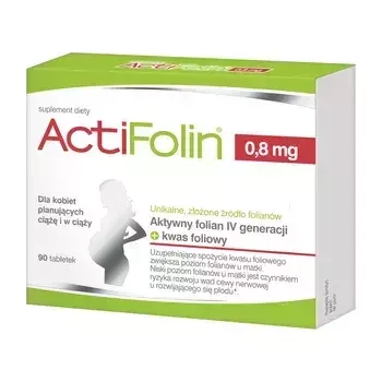 ActiFolin 0,8 mg, 90 tabletek