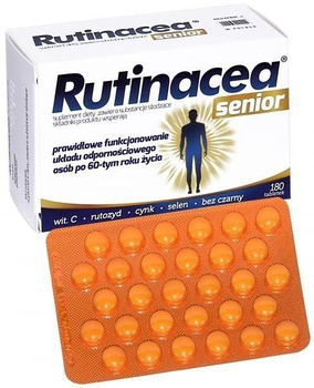 RUTINACEA senior x 180 tabletek