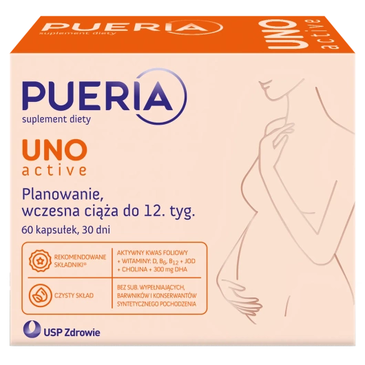 Pueria Uno Active, 60 kapsułek