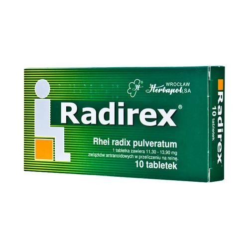RADIREX, 10 tabletek