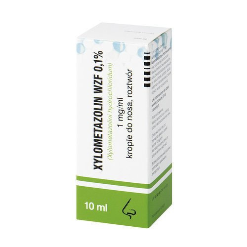 XYLOMETAZOLIN WZF 0,1% roztwór do nosa 10 ml