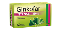 Ginkofar Intense 120mg, 60 tabletek powlekanych