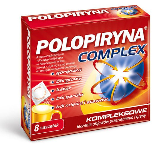 POLOPIRYNA COMPLEX x 8 saszetek