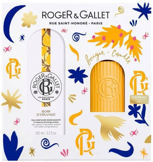 Roger & Gallet Bois d'Orange Zestaw Woda zapachowa 100 ml + Świeca