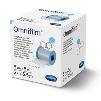 Plaster OMNIFILM 5cmx5m na kółku x 1 sztuka