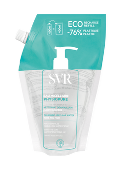 SVR Physiopure Eau Micellaire Woda micelarna Refill, 400 ml