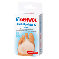 Gehwol Poduszka żelowa przeciwuciskowa do przedstopia Duża, 2 sztuki