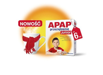 APAP PRZEZIĘBIENIE Junior x 6 saszetek