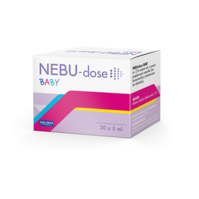 NEBU-DOSE BABY Roztwór soli do inhalacji, 30 ampułek x 5ml