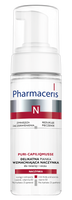PHARMACERIS N PURI-CAPILIQMUSSE Delikatna pianka wzmacniająca naczynka do mycia twarzy i oczu, 150ml