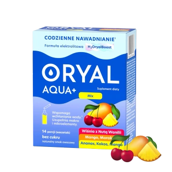 Oryal Aqua+ Mix smaków, 14 saszetek