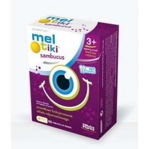 Mel-tiki Sambucus x 60 tabletek do ssania 