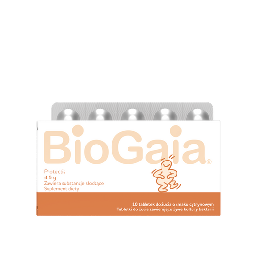 BIOGAIA PROTECTIS x 10 tabletek do żucia