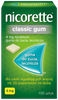 NICORETTE CLASSIC GUM 4 mg, 105 gum  