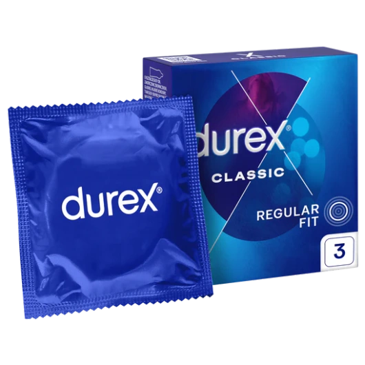 Durex Classic Prezerwatywy, 3 sztuki