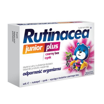 Rutinacea Junior Plus, 20 tabletek do ssania