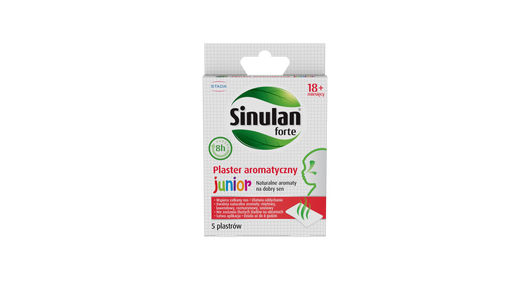 Sinulan Forte Junior Plastry aromatyczne, 5 sztuk