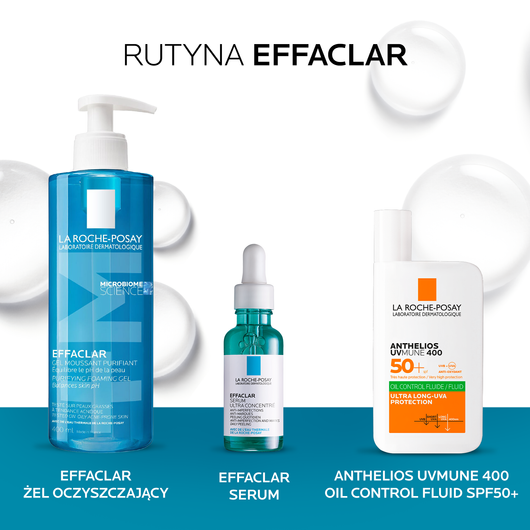 LA ROCHE-POSAY EFFACLAR Skoncentrowane serum przeciw niedoskonałościom, 30 ml 
